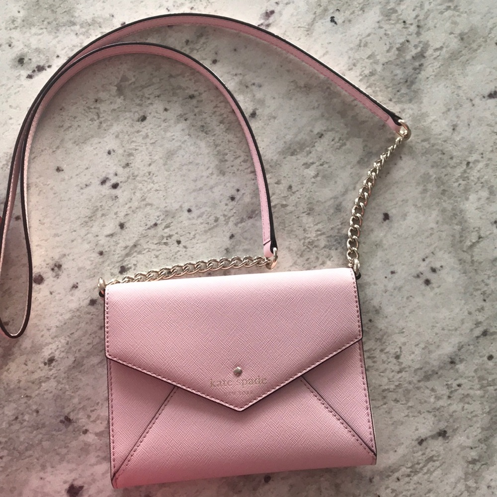 Kate Spade Small Light Pink Envelope Crossbody